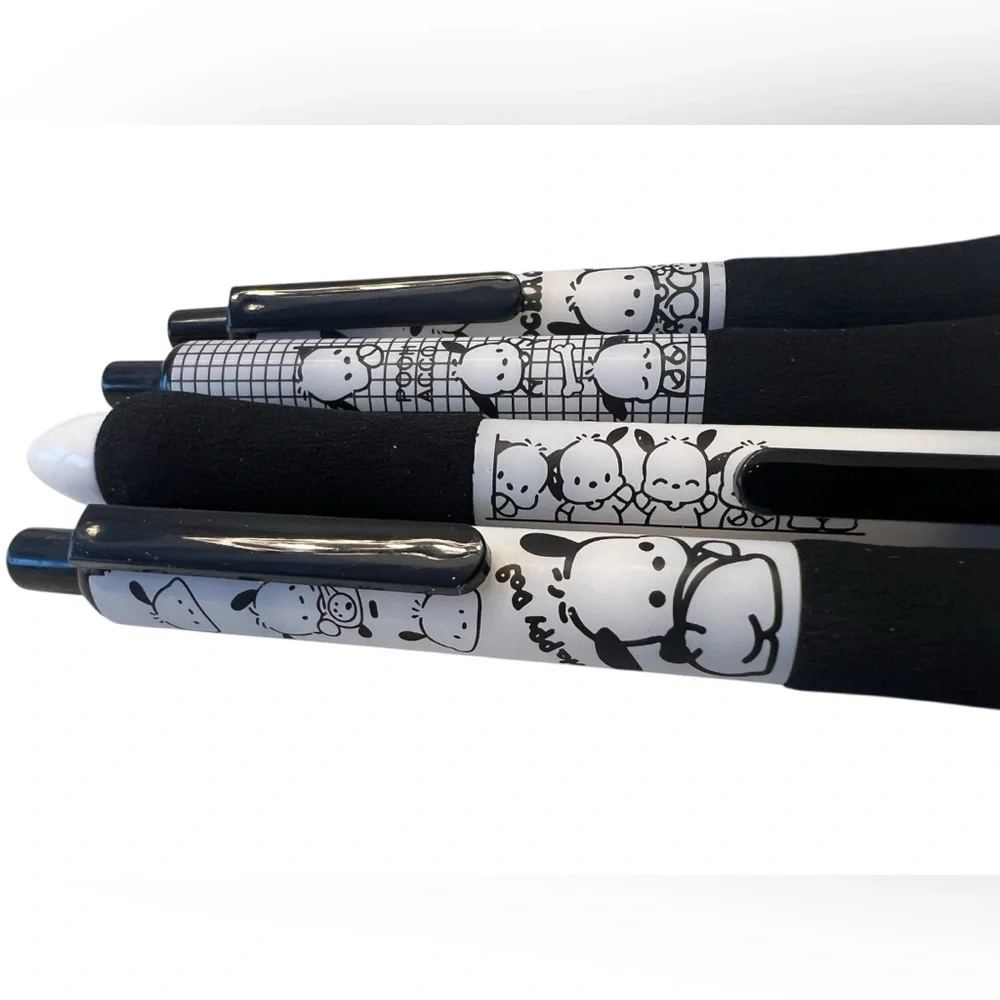 Sanrio Pochacco Black and White Gel Pen Set